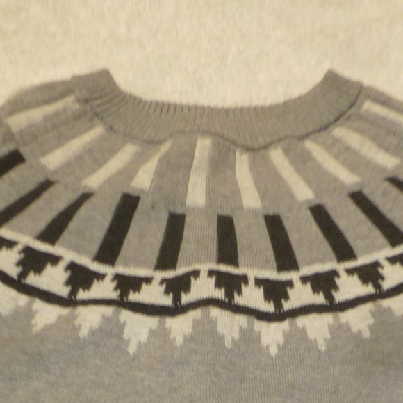 Eddie Bauer - NWOT Tunic Raglan  Sweater w/Crewneck decor  size L - Picture 3 of 11